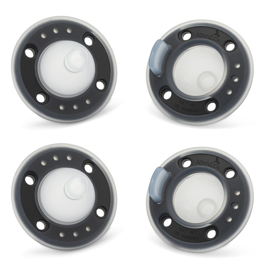 Ninimo Pacifier Ninni Co. Pacifier Onyx 4 Pack - 100% Silicone