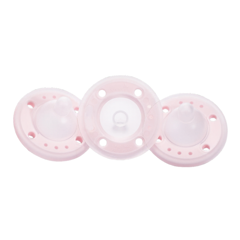 Ninni Pacifier Petal Pink 3 Pack