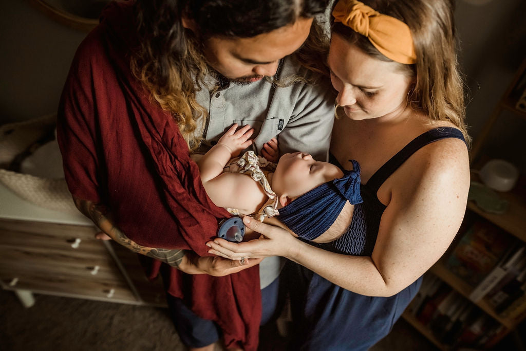 Swaddle Blanket - Maroon