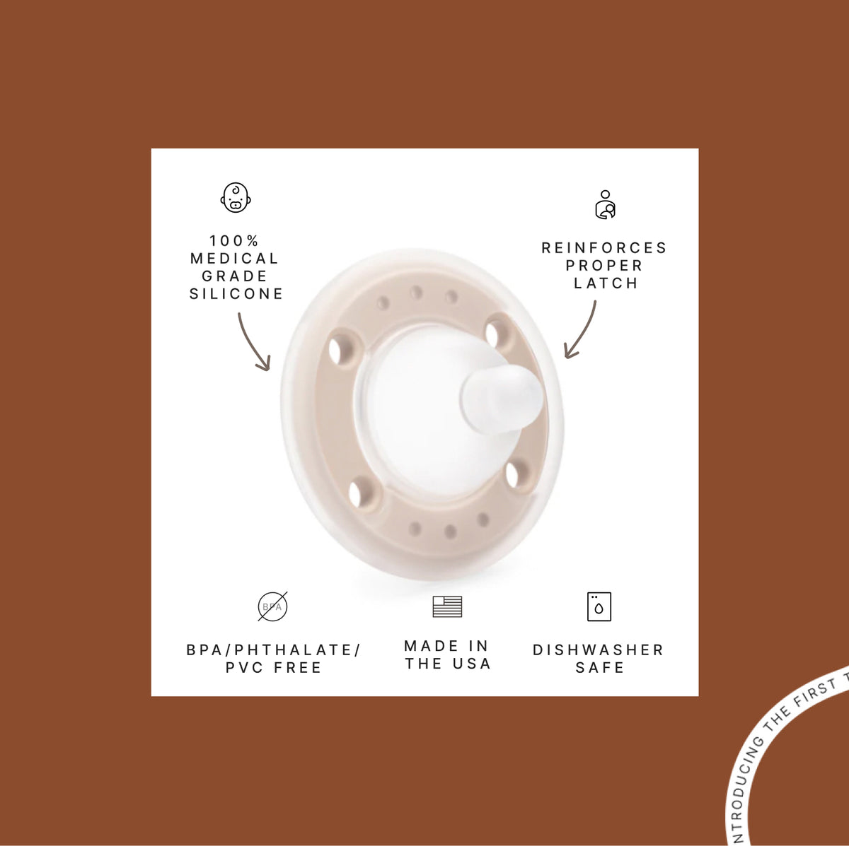 Ninimo Pacifier Ninni Co. | Pacifier like breast | Bringing Moms Relief