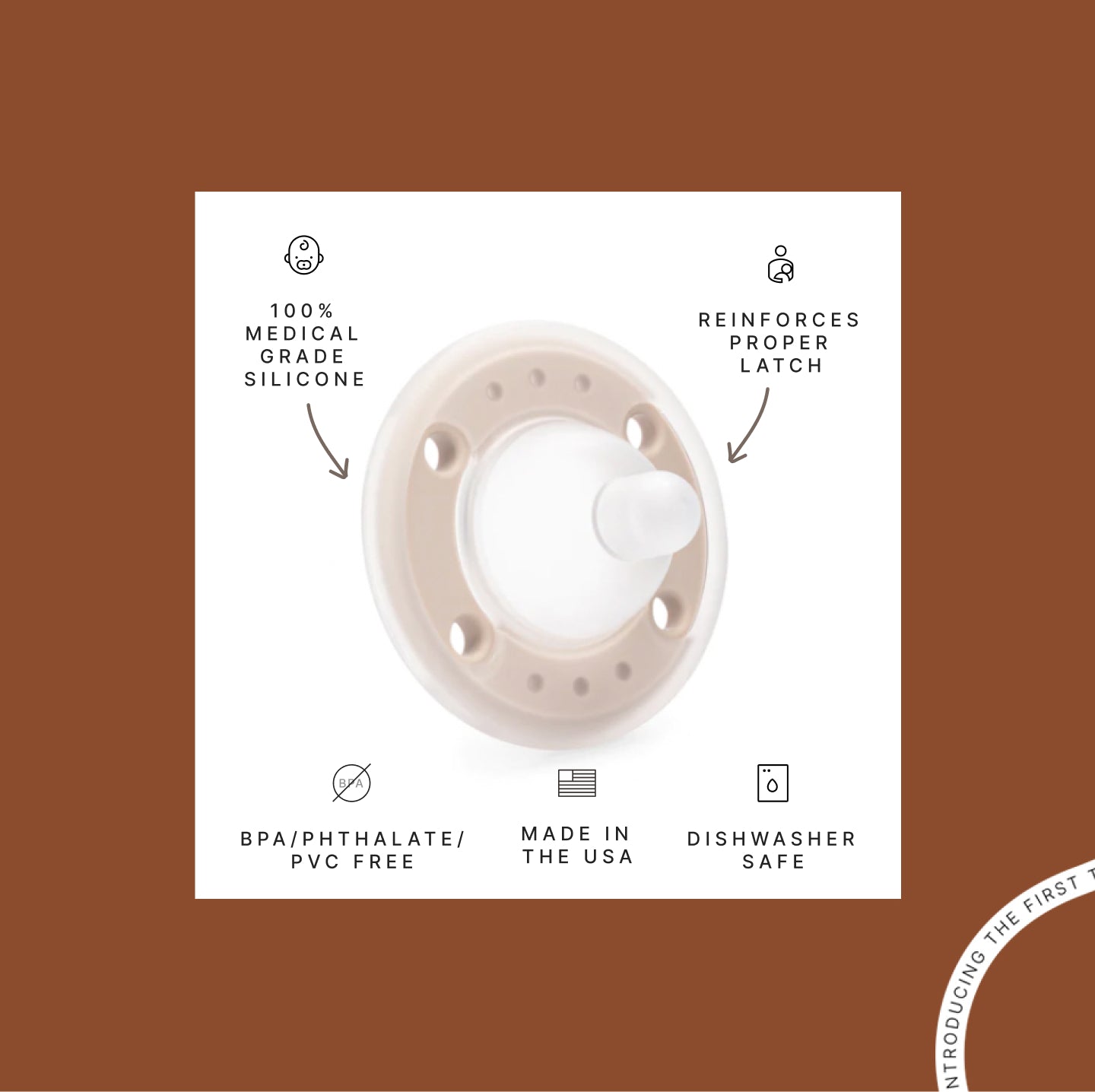 Ninni Co. | Pacifier like breast | Bringing Moms Relief