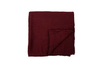 Swaddle Blanket - Maroon