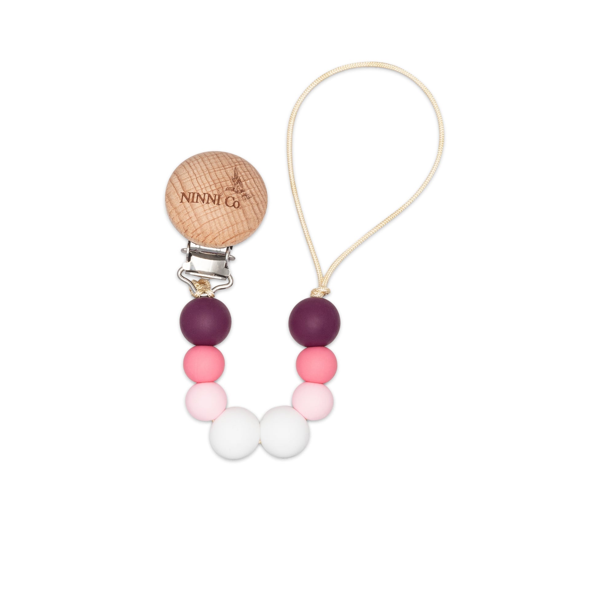 アクセサリー nino Ninni Co. Pacifier Clip Dragon Fruit