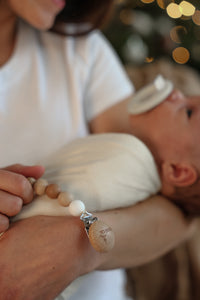 Ninni Co. Hazelnut Pacifier Clip