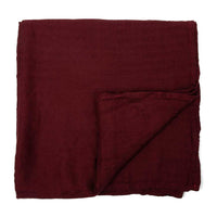 Swaddle Blanket - Maroon