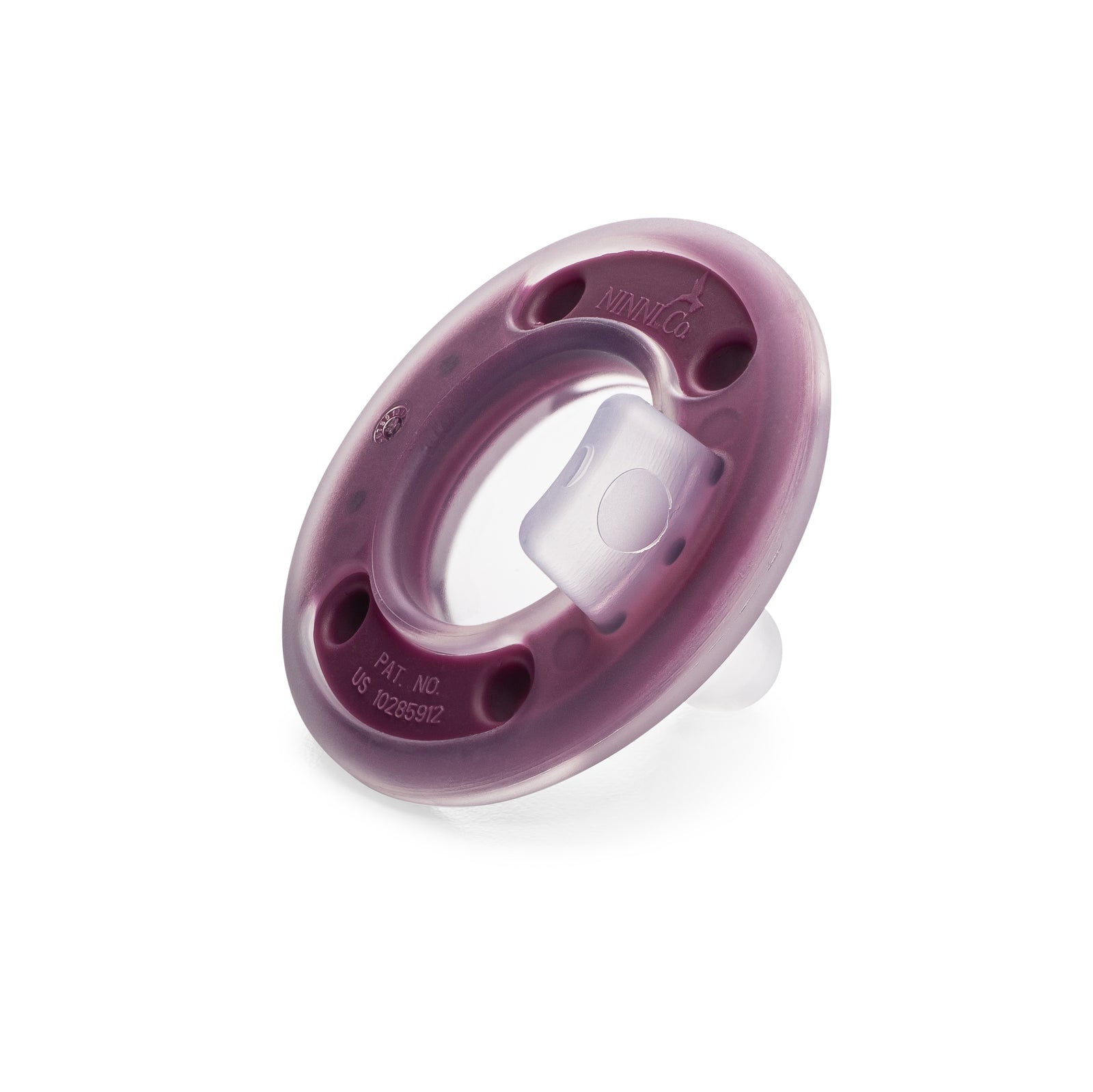 Ninni Pacifier Plum 1 Pack