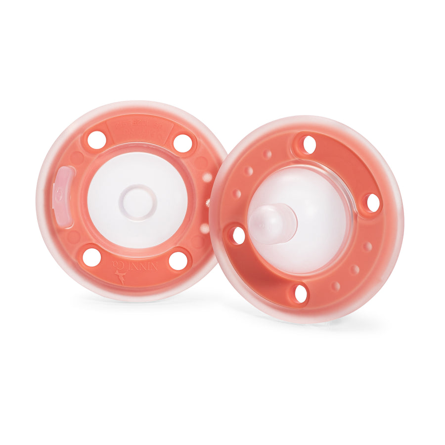 Ninni Pacifier Peach 2 Pack