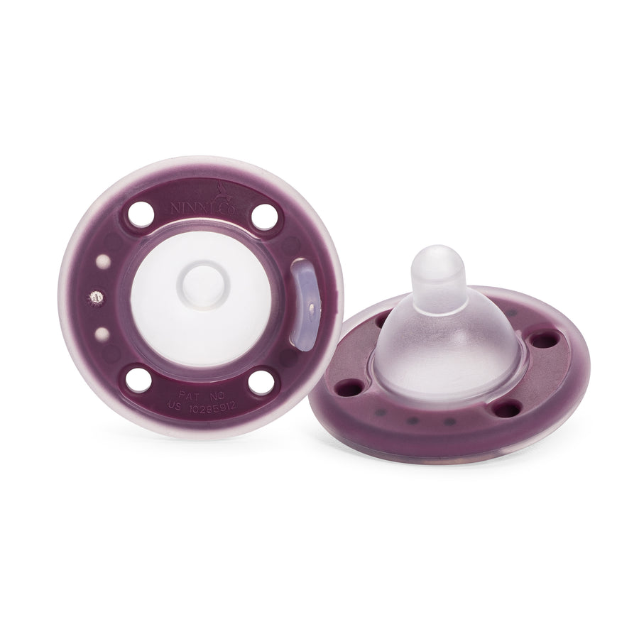 Ninni Pacifier Plum 2 Pack