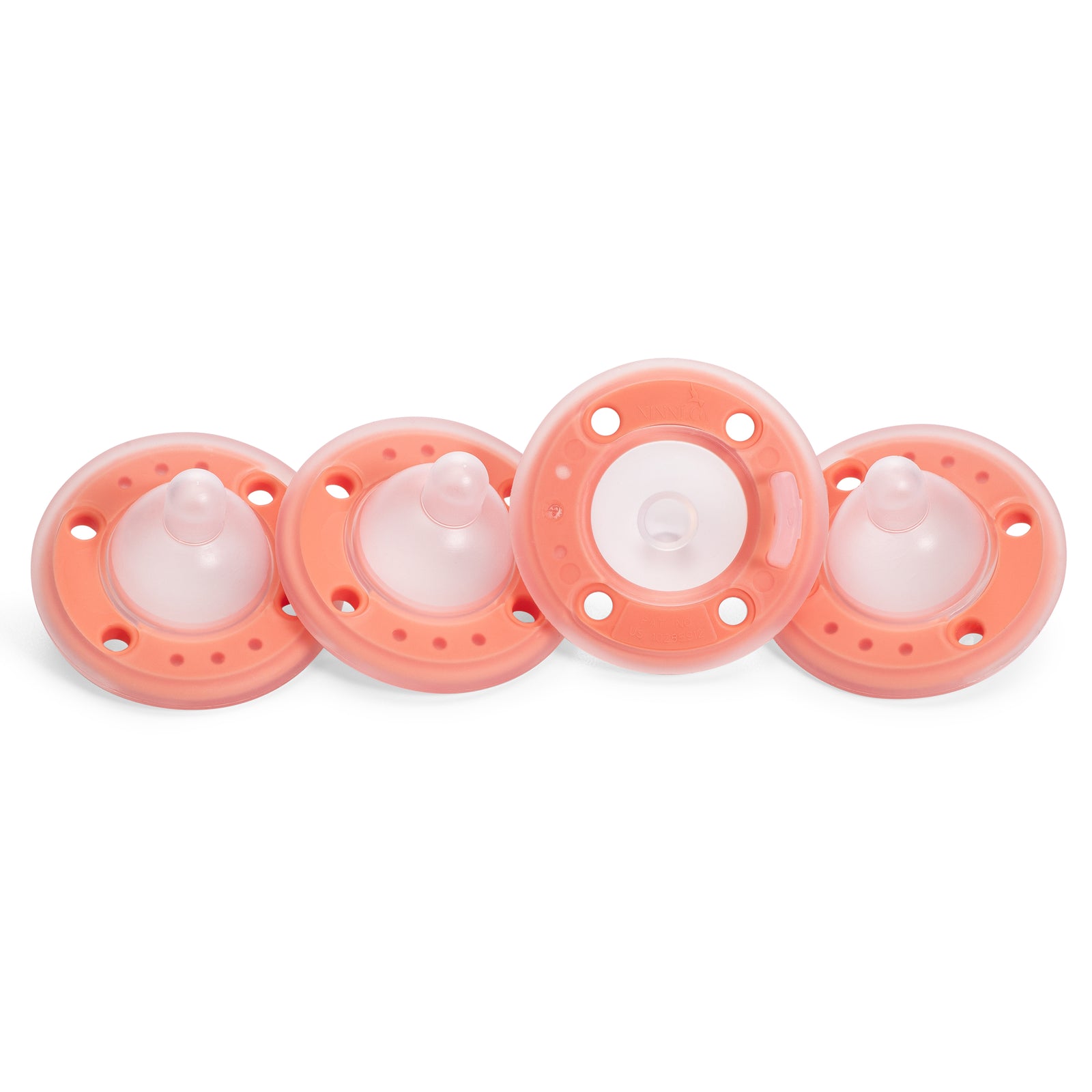 Ninni Pacifier Peach 4 Pack