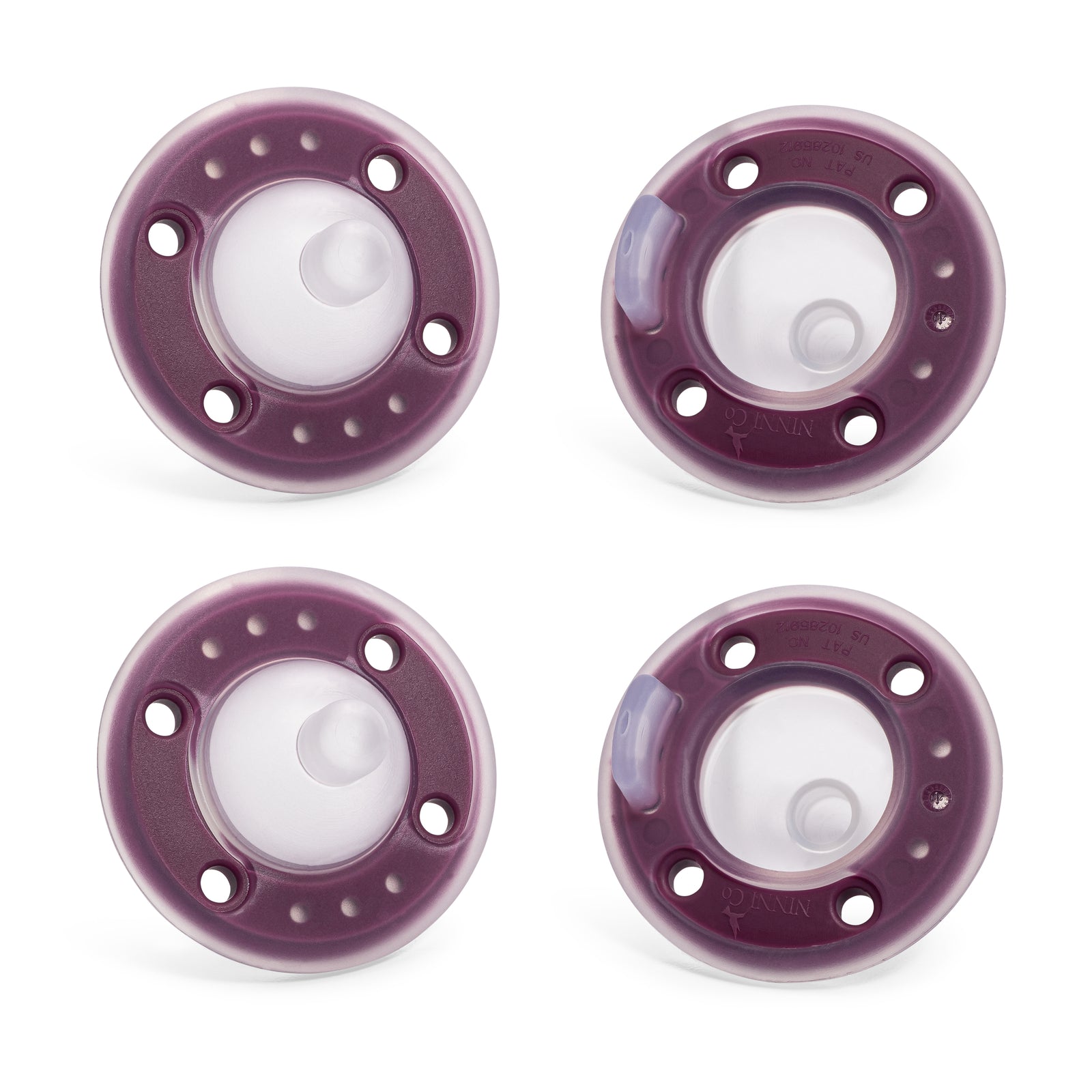 Ninni Pacifier Plum 4 Pack