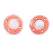 Load image into Gallery viewer, Ninni Pacifier Peach 2 Pack
