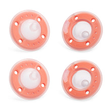 Load image into Gallery viewer, Ninni Pacifier Peach 4 Pack
