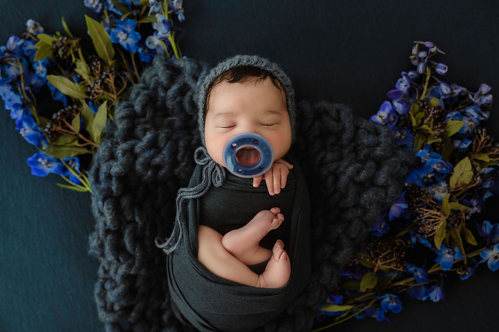 Ninni Pacifier- Blueberry 2 Pack Pacifier Like a Breast – Ninni Co